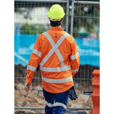 Bisley X Taped Biomotion Hi Vis Cool Lightweight Drill Shirt - BS6166XT