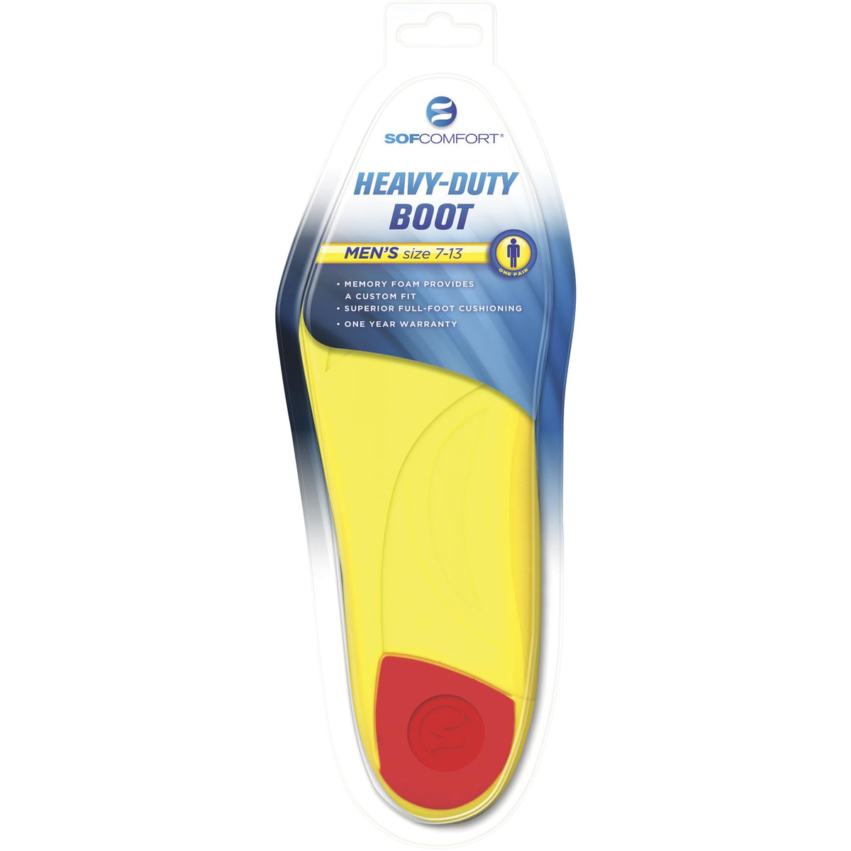 Implus Sof Men’s Heavy Duty Boot Footbed – Work Boot Insole | WorkWearPro
