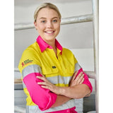 Bisley BS6696T 3M Taped Cool Hi Vis Lightweight Shirt