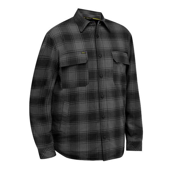 Bisley BJ6101 Flannelette Shacket with Sherpa Lining