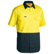 Hi Vis Cool Lightweight Drill Shirt - BS1895