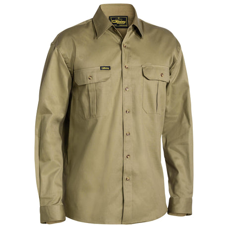 Original Cotton Drill Shirt - Long Sleeve - BS6433