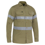 Bisley Taped Cool Lightweight Drill Shirt - BS6883T
