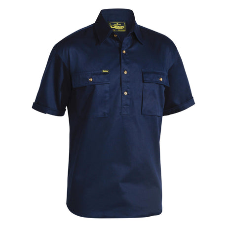 Bisley Closed Front Cotton Drill Shirt - BSC1433