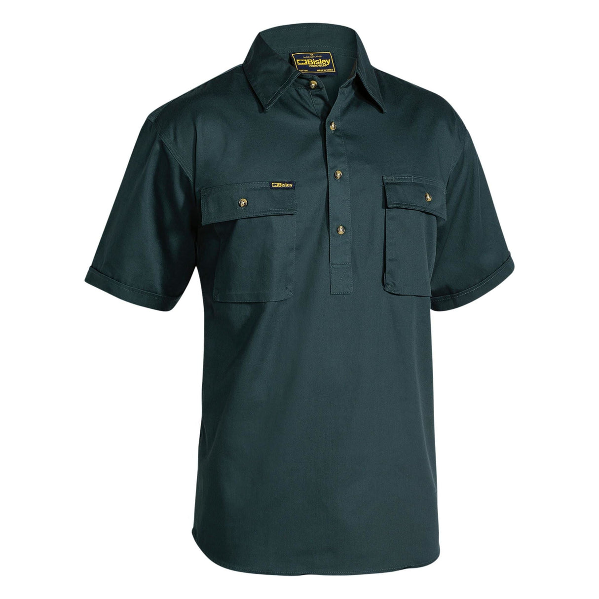 Bisley Closed Front Cotton Drill Shirt - BSC1433
