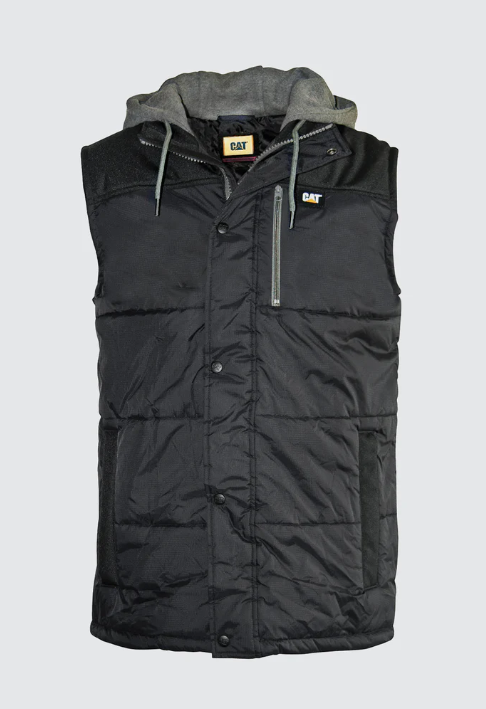 CAT Hooded Work Vest