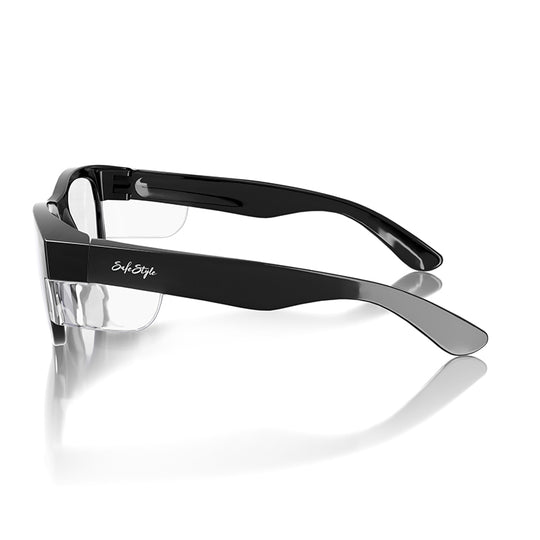 Safe Style CBC100 Classic Black Frame Safety GlassesSafe StyleSafe Style CBC100 Classic Black Frame Safety Glasses