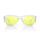Safe Style CCY100 Classic Clear Frame Yellow Safety Glasses