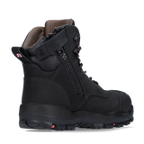 Bata Industrials - 504 66033 Mallee - Ladies 150Mm Zip Sided - Black