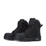 Bata Industrials - 504 66033 Mallee - Ladies 150Mm Zip Sided - Black