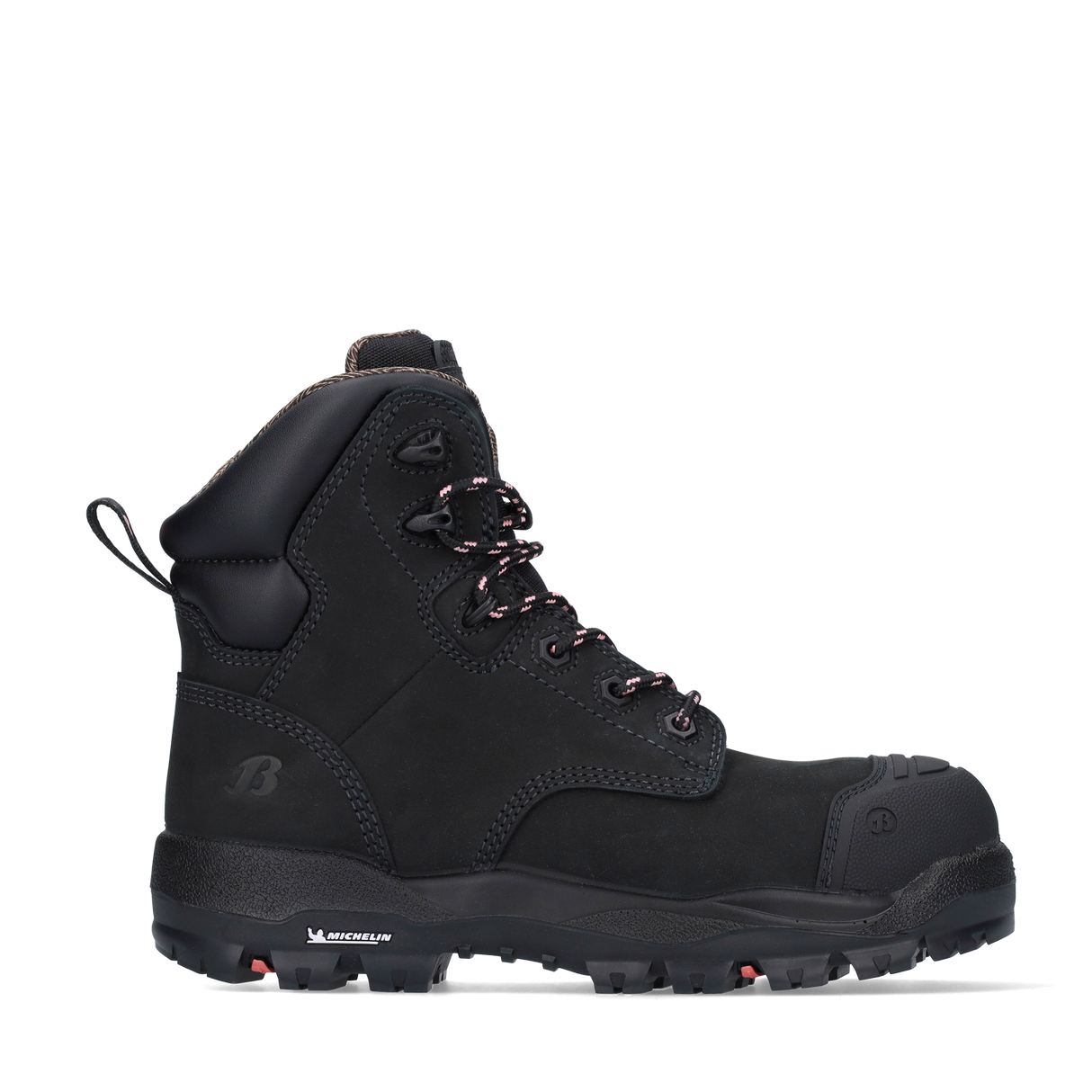 Bata Industrials - 504 66033 Mallee - Ladies 150Mm Zip Sided - Black
