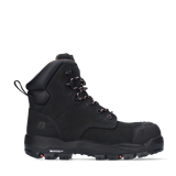 Bata Industrials - 504 66033 Mallee - Ladies 150Mm Zip Sided - Black