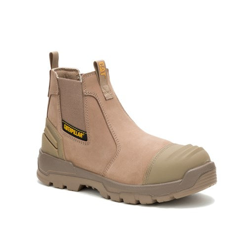 CAT P727057 Striver XL Chelsea Boot - Stone