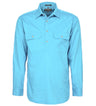 Pilbara RM200CF Mens Closed Front L/S Shirt