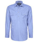 Pilbara RM200CF Mens Closed Front L/S Shirt