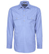 Pilbara RM200CF Mens Closed Front L/S Shirt