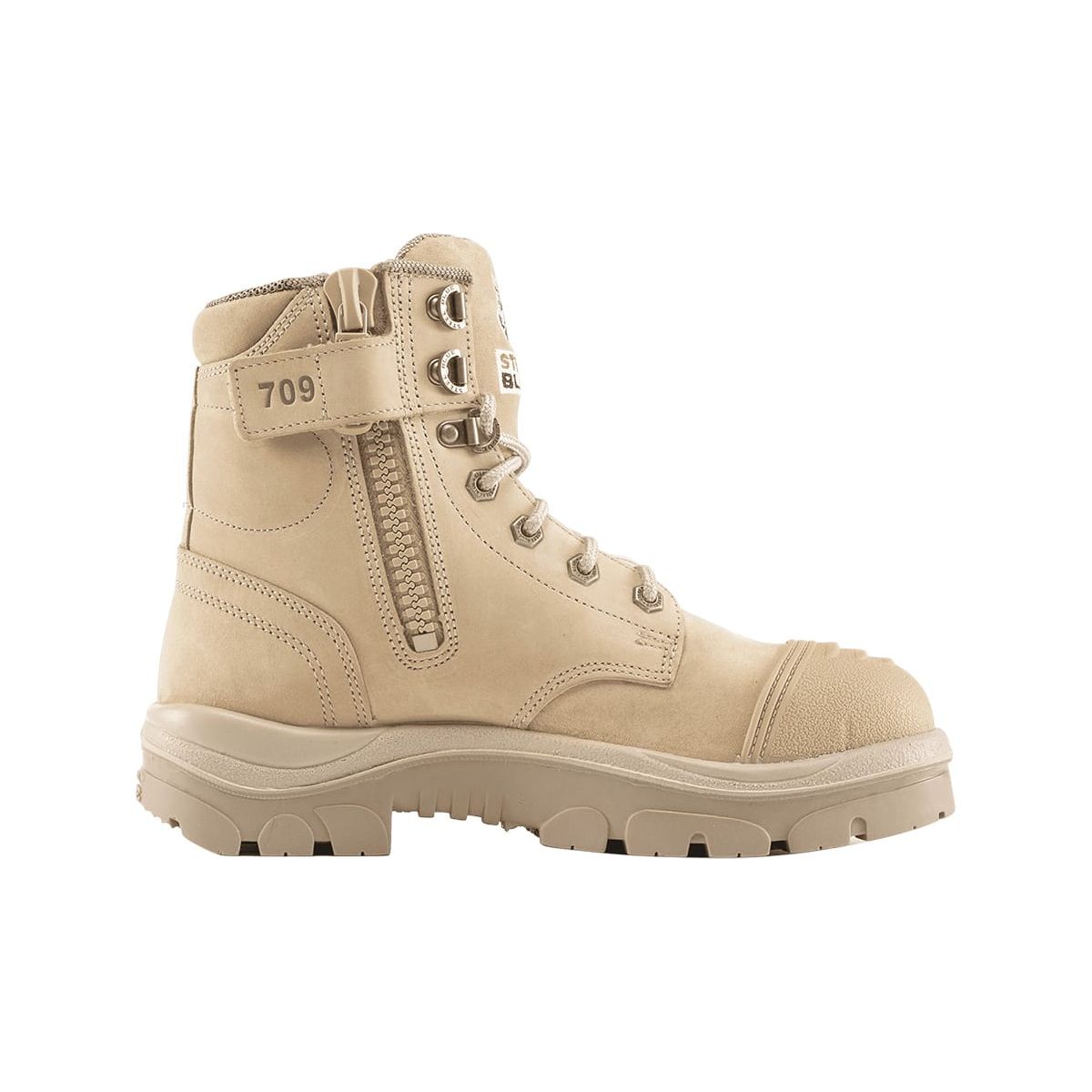 Steel Blue 512709 Argyle Zip Ladies With Scuff Safety Boot