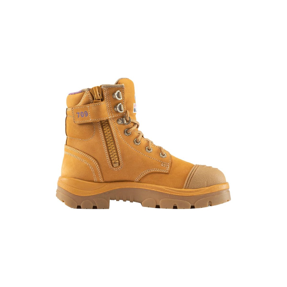 Steel Blue 512709 Argyle Zip Ladies With Scuff Safety Boot