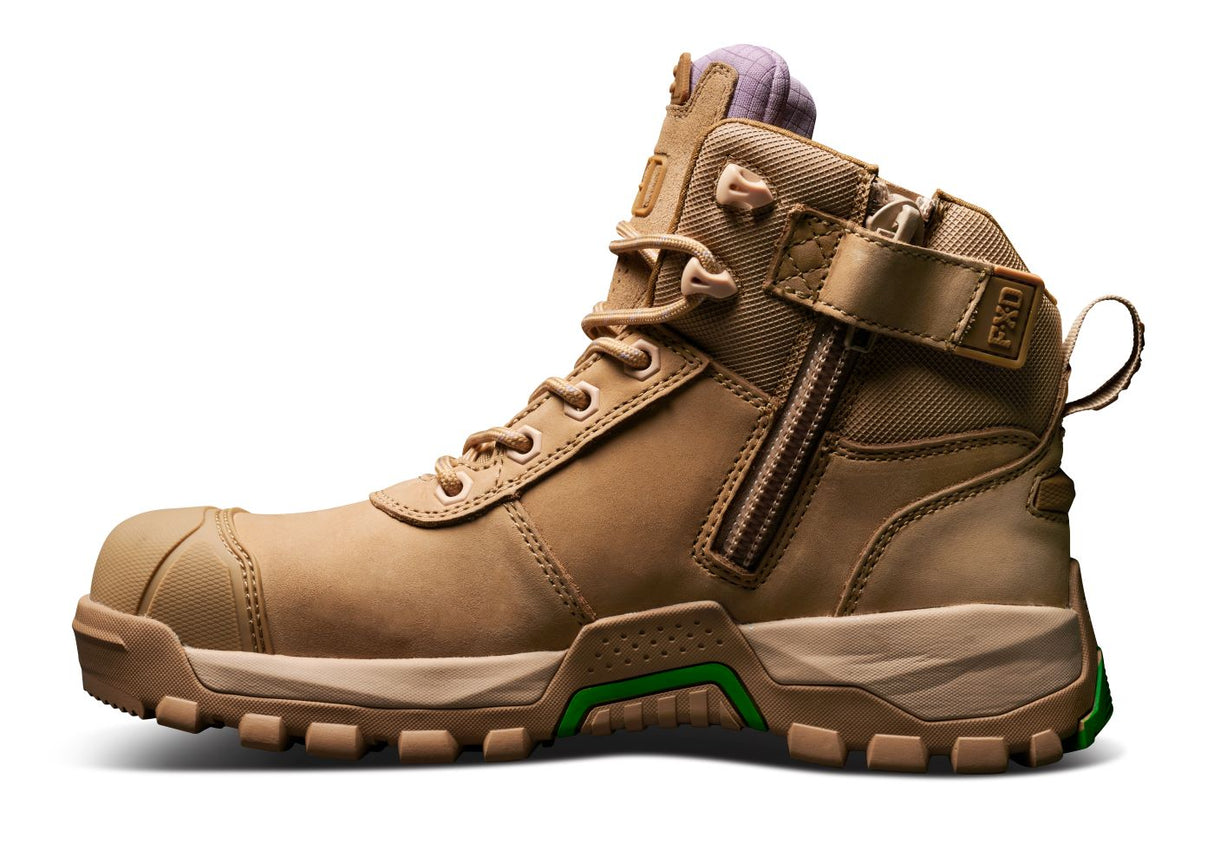 FXD WB-2W 100mm Zip Side Ladies Work Boot