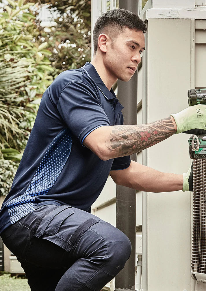 Syzmik ZH165 Mens Spark Short Sleeve Polo