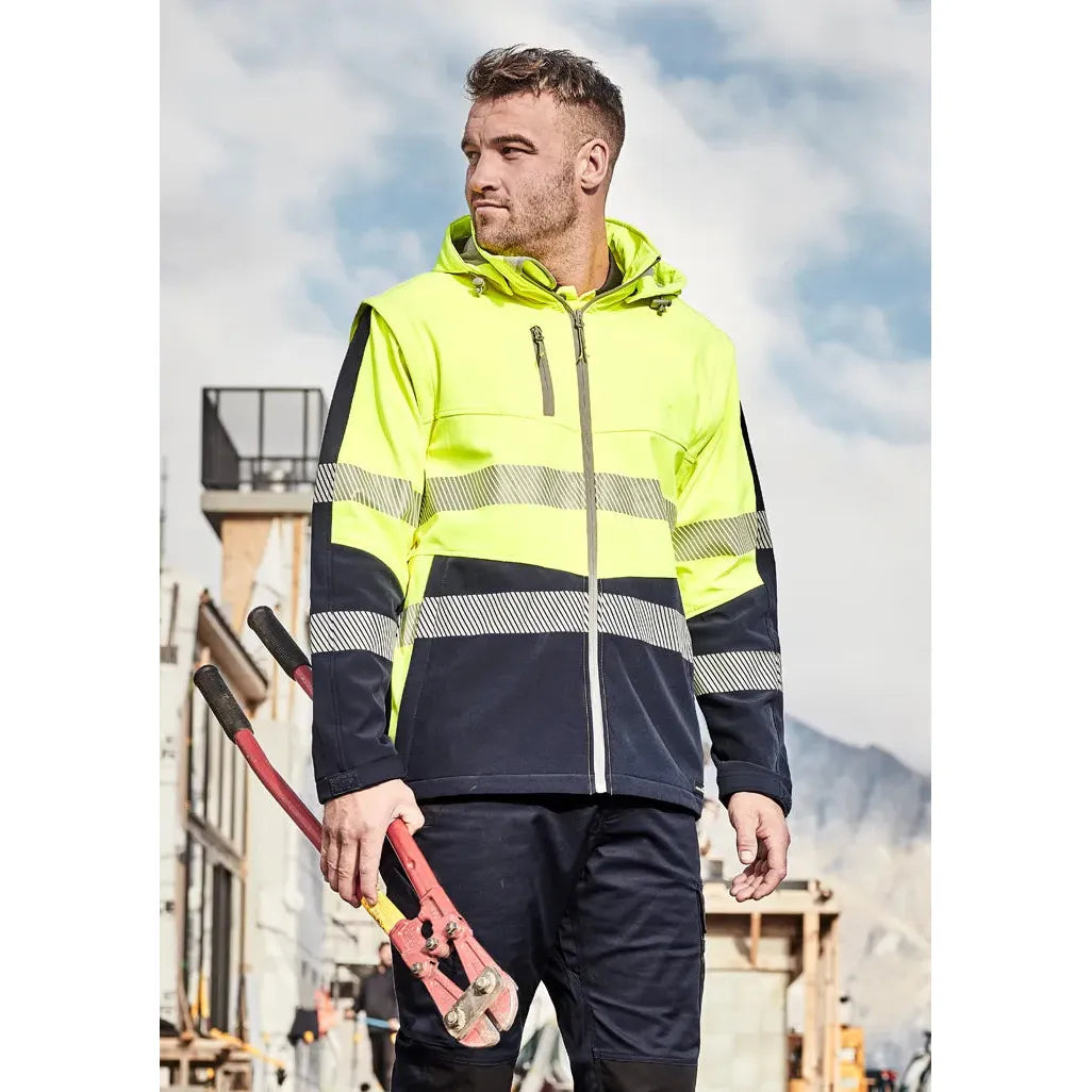 Syzmik ZJ453 Streetworx Hi Vis Soft Shell Jacket