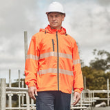 Unisex ZJ560 Super Light Segmented Tape Packable Rain Jacket