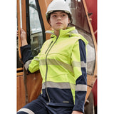 Syzmik ZJ753 Womens Streetworx HiVis Soft Shell Jacket
