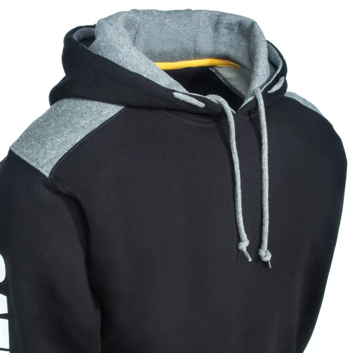 CAT 1910802 Logo Panel Hooded Sweatshirt