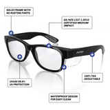 Safe Style CBC100 Classic Black Frame Safety GlassesSafe StyleSafe Style CBC100 Classic Black Frame Safety Glasses