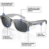 Safe Style CGP100 Classic Graphite Frame Polarised Safety GlassesSafe StyleSafe Style CGP100 Classic Graphite Frame Polarised Safety Glasses