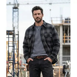 Bisley BJ6101 Flannelette Shacket with Sherpa Lining