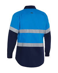 Bisley BS6696T 3M Taped Cool Hi Vis Lightweight Shirt