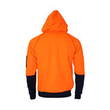 DNC 3722 HiVis Full Zip Super Fleecy Hoodie