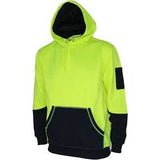 DNC 3722 HiVis Full Zip Super Fleecy Hoodie