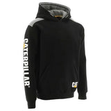 CAT 1910802 Logo Panel Hooded Sweatshirt