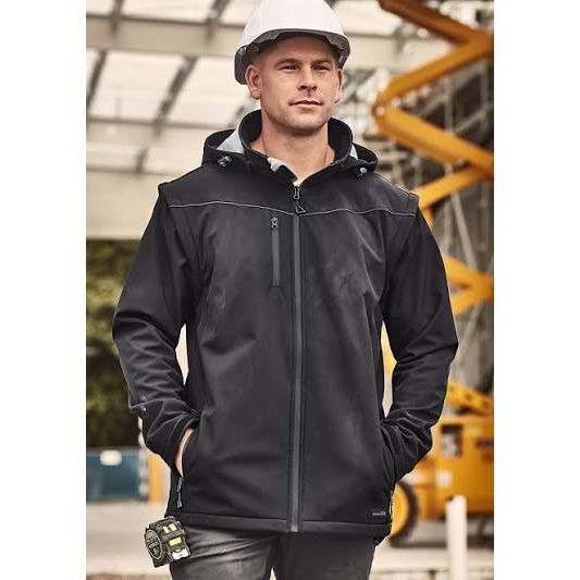 Syzmik ZJ263 Unisex Streetworx 2 in 1 Stretch Softshell Jacket