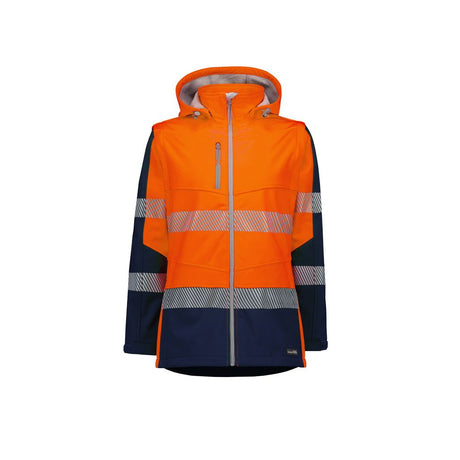 Syzmik ZJ753 Womens Streetworx HiVis Soft Shell Jacket